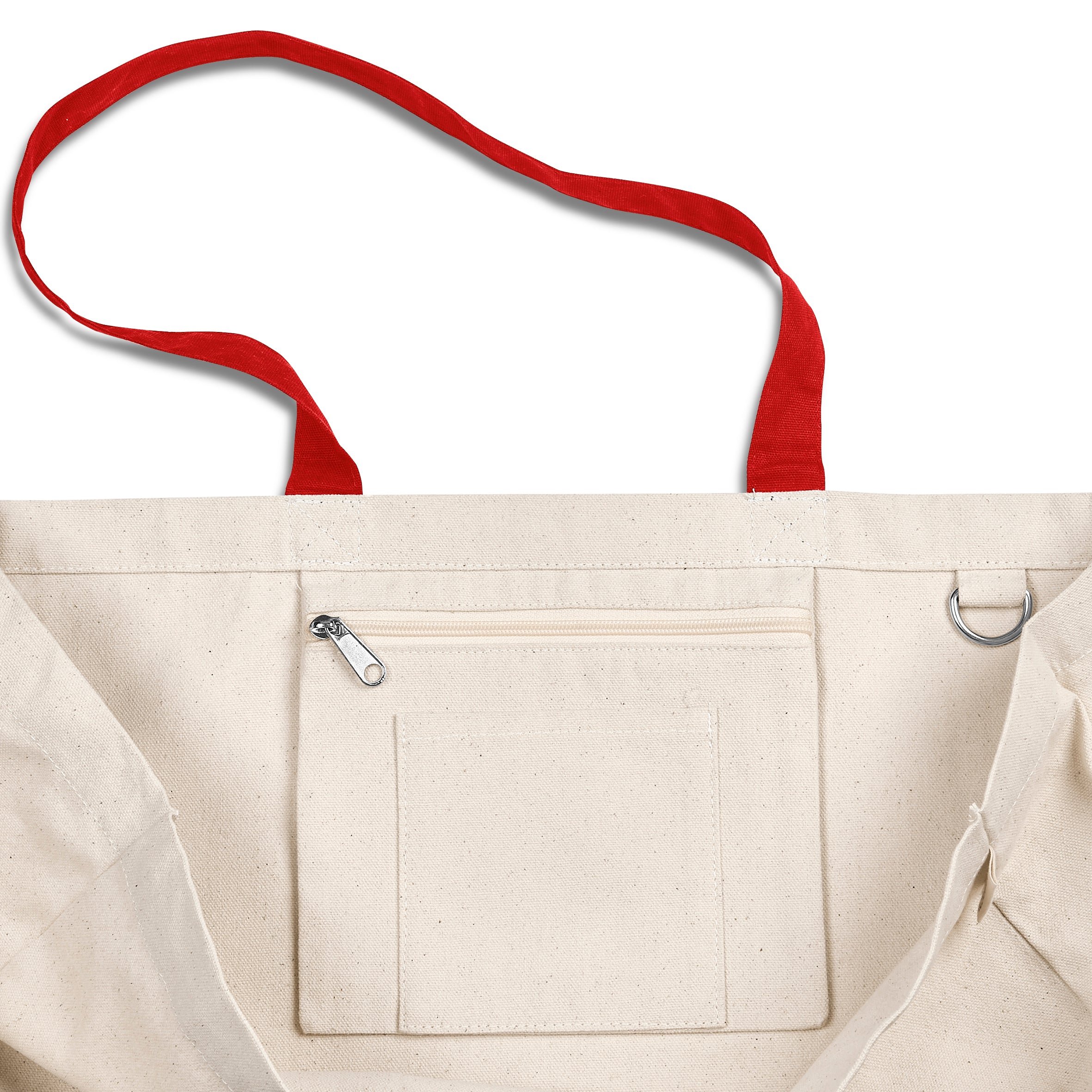 Kooshty Barbados Large Cotton Beach Bag